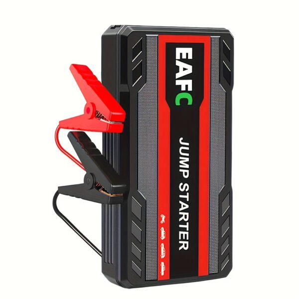 Portable Car Jump Starter Power Bank - 12V Auto Starting Device with LED Light, Supports 12V Gasoline Cars Up to 3.0L, Emergency Booster for Safe and Reliable Jump Starting - Image 13