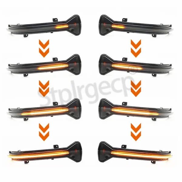 For BMW 3 5 6 7 8 Series G20 G30 G31 G32 G11 G12 G14 G15 M5 F90 Side Mirror Indicator Car LED Dynamic Turn Signal Light Blinker - Image 2