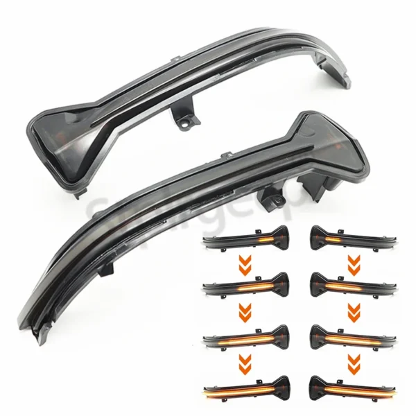 For BMW 3 5 6 7 8 Series G20 G30 G31 G32 G11 G12 G14 G15 M5 F90 Side Mirror Indicator Car LED Dynamic Turn Signal Light Blinker - Image 13