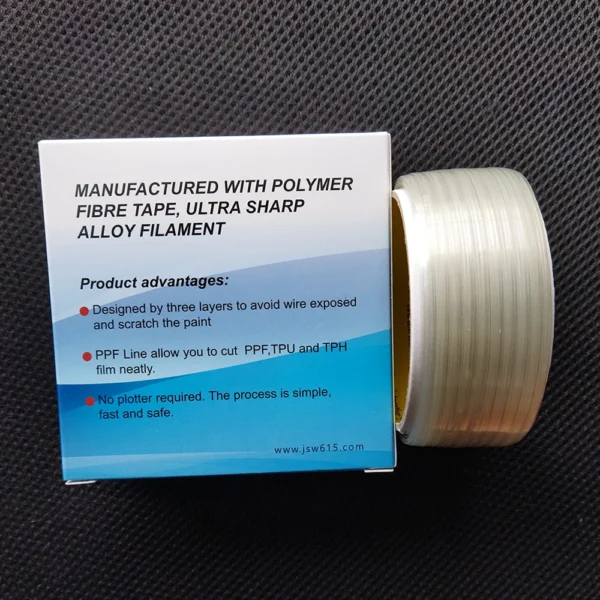 Transparent Car Sticker Covering Film Cutting Line TPU PPF TPH Knifeless Tape Design Line Window Tint Foil Styling Tool - Image 6