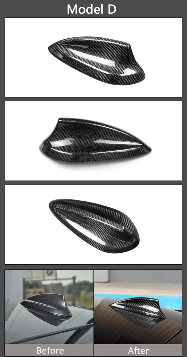 Real Carbon Fiber For BMW M2 M3 M4 12345 7 Series X1 X3 F22 F30 F34 F80 F87 F32 F36 F82 G11 G20 G12 G30 Shark Fin Antenna Cover - Image 30