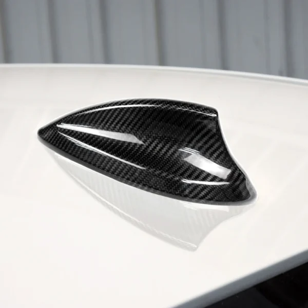 Real Carbon Fiber For BMW M2 M3 M4 12345 7 Series X1 X3 F22 F30 F34 F80 F87 F32 F36 F82 G11 G20 G12 G30 Shark Fin Antenna Cover - Image 2