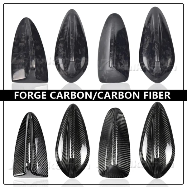 Real Carbon Fiber For BMW M2 M3 M4 12345 7 Series X1 X3 F22 F30 F34 F80 F87 F32 F36 F82 G11 G20 G12 G30 Shark Fin Antenna Cover - Image 17