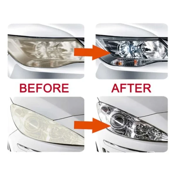 Repair Liquid Polymer Kit Car Headlight Renovation Kit Polishing Agent Scratch Remover Car Headlight Recovery Lamp Repair Kit - Image 11