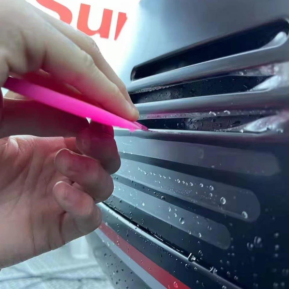 Car Tinting Tool TPU PPF Squeegee Clear Protect Film Applicator Soft Rubber Scraper Window Tint Water Wiper Glass Cleaning Tool - Image 30