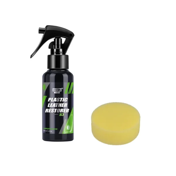 Plastic Leather Restorer Interior Detailer Hgkj S3 Quick Coat For Car Interior Refurbish Leather Renovator Conditioner Cleaning - Image 7