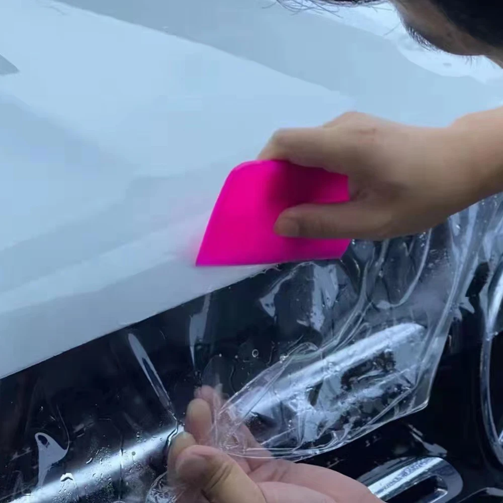 Car Tinting Tool TPU PPF Squeegee Clear Protect Film Applicator Soft Rubber Scraper Window Tint Water Wiper Glass Cleaning Tool - Image 28