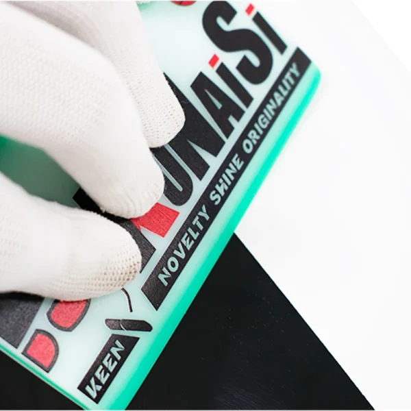 Car coating tool PPF car coat coating scraper Cow tendon scraper Sandwich scraper Car invisible car coat scraper - Image 3