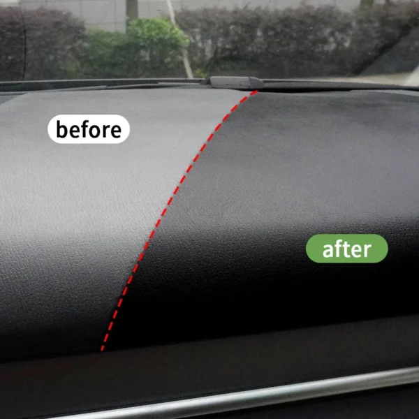 Plastic Leather Restorer Interior Detailer Hgkj S3 Quick Coat For Car Interior Refurbish Leather Renovator Conditioner Cleaning - Image 2