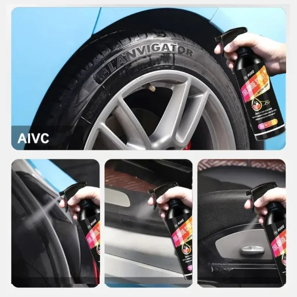 Tire Shine Coating Ultimate Armor Gloss & Long-Lasting Protection Car Tyre Refurbishing Agent Easy Application Non Greasy - Image 6