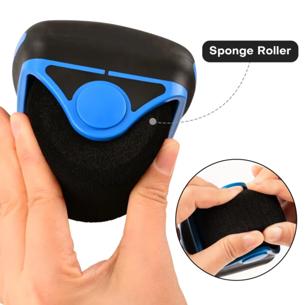 FOSHIO Car Vinyl Wrap Pressing Roller Handle Soft Rubber/Sponge Wheel Roller for Carbon Paint Films Stickers Wallpaper Crafts - Image 43