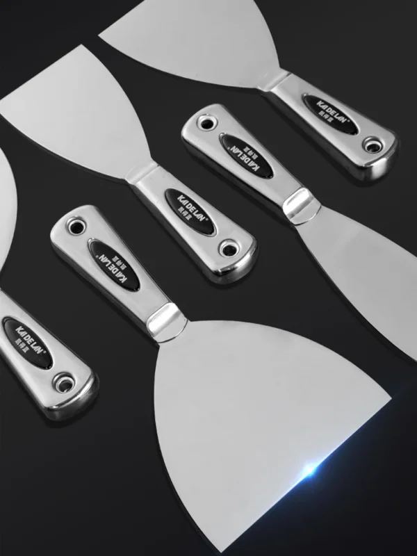 Stainless Steel Integrated Putty Knife Scraper Spatula Putty Painter Paint Tool Plaster Shovel Clean Spatula Construction Tool - Image 16