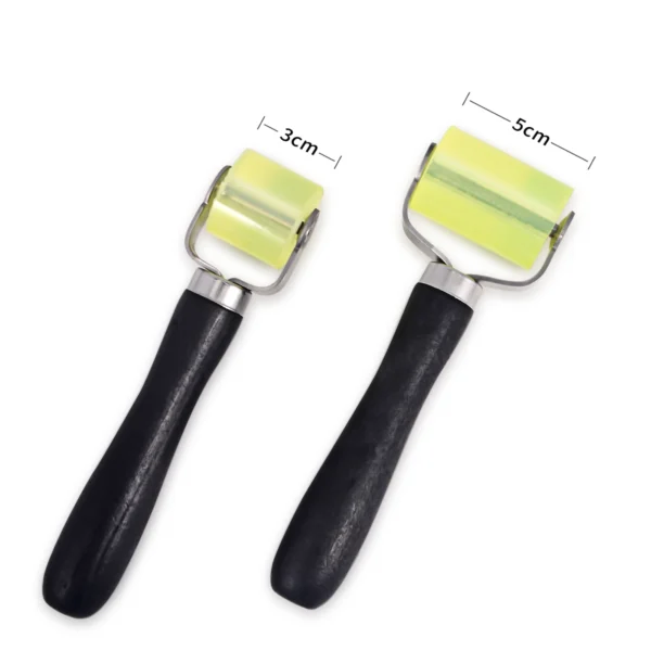 FOSHIO Car Vinyl Wrap Pressing Roller Handle Soft Rubber/Sponge Wheel Roller for Carbon Paint Films Stickers Wallpaper Crafts - Image 18