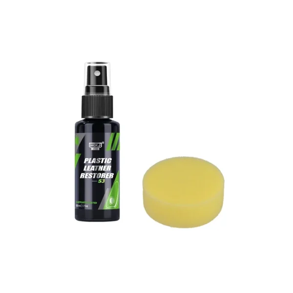 Plastic Leather Restorer Interior Detailer Hgkj S3 Quick Coat For Car Interior Refurbish Leather Renovator Conditioner Cleaning - Image 8