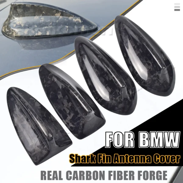 Real Carbon Fiber For BMW M2 M3 M4 12345 7 Series X1 X3 F22 F30 F34 F80 F87 F32 F36 F82 G11 G20 G12 G30 Shark Fin Antenna Cover - Image 25