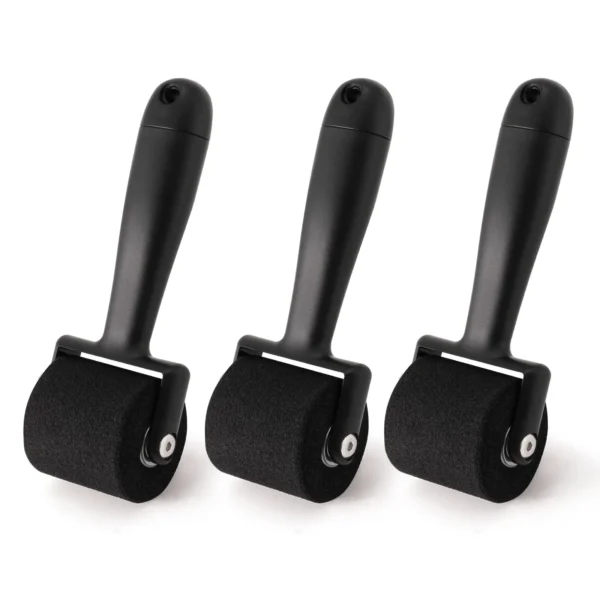 FOSHIO Car Vinyl Wrap Pressing Roller Handle Soft Rubber/Sponge Wheel Roller for Carbon Paint Films Stickers Wallpaper Crafts - Image 16