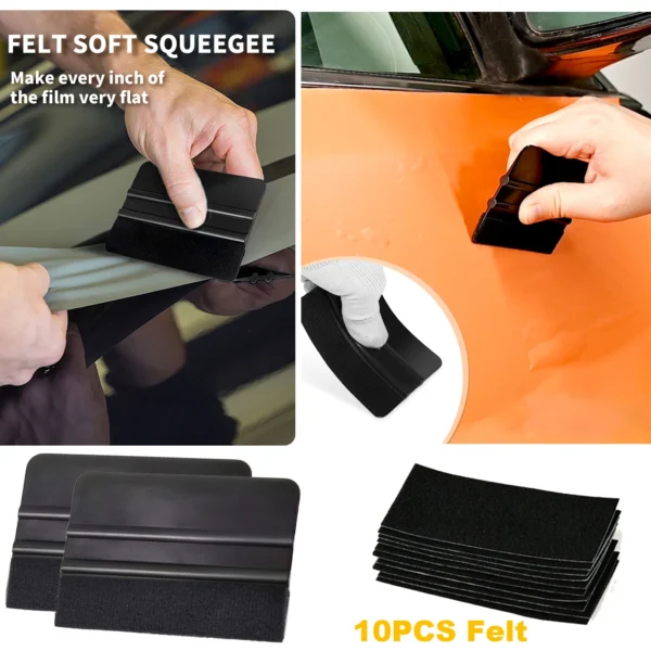 EHDIS Car Paint Protective Film Parking Sensor Hole Cut Out Tool Set 16mm~25mm Diameter Circle Cutting Template for Vinyl Wraps - Image 10