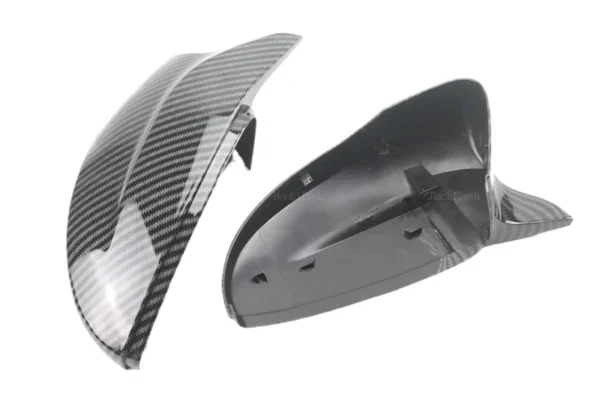 Carbon Fiber Style Black Rearview Side Mirror cover Cap for VW JETTA MK6 Volkswagen Passat B7 Scirocco Beetle CC Eos Replacement - Image 24