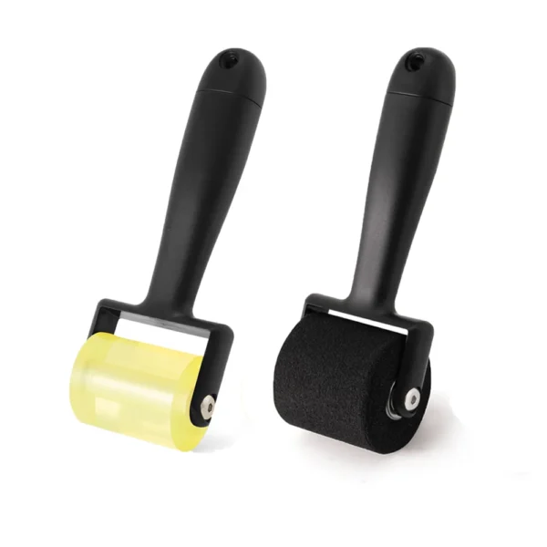 FOSHIO Car Vinyl Wrap Pressing Roller Handle Soft Rubber/Sponge Wheel Roller for Carbon Paint Films Stickers Wallpaper Crafts - Image 12