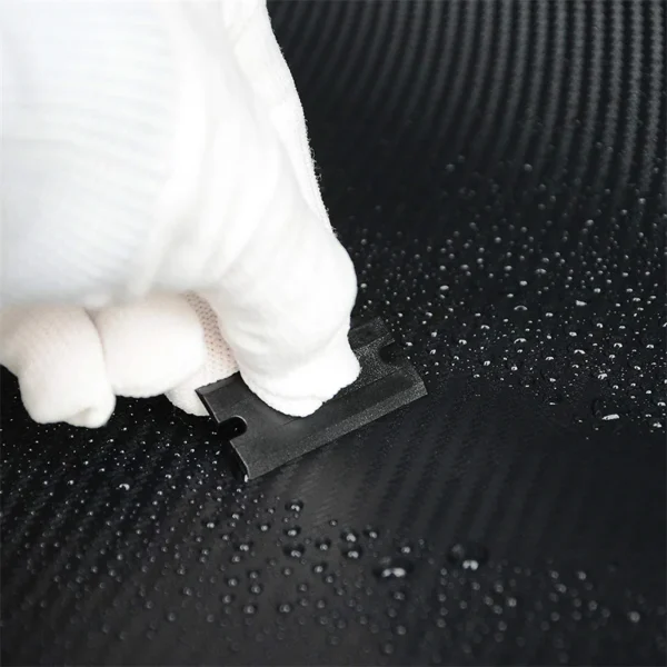 Window Glass Sticker Cleaning Razor Scraper  With Plastic Handle Blade Tool For Household Car Kitchen Wrap Glue Squeegee Remover - Image 19