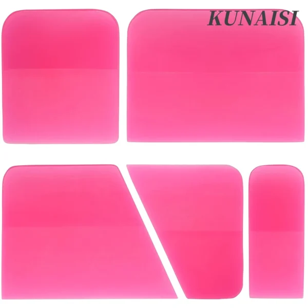 KUNAISI PPF Squeegee Tool Kit with Gift Box Soft PPF Cleaning Scraper Essential for Window Tinting, Car Film Wrapping Film Wrap - Image 2