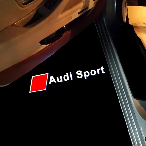 HD Car Door Welcome Light Led Projector Lamp For Audi A3 A4 B8 8P 8V A6 C7 A5 Q5 B7 B6 B9 SLINE QUTTRO RS SQ5 Q3 Q7 S3 S4 S5 Q5 - Image 23