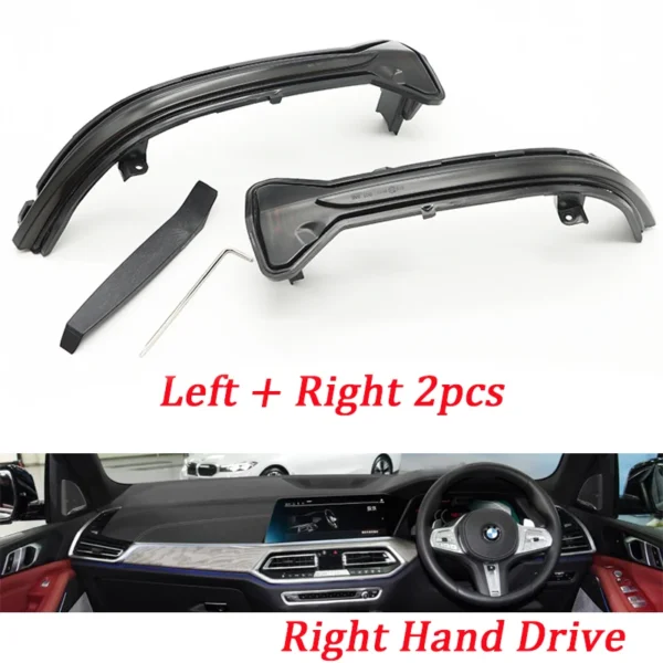 For BMW 3 5 6 7 8 Series G20 G30 G31 G32 G11 G12 G14 G15 M5 F90 Side Mirror Indicator Car LED Dynamic Turn Signal Light Blinker - Image 7
