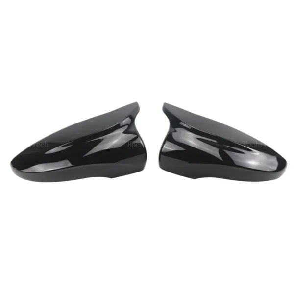 Carbon Fiber Style Black Rearview Side Mirror cover Cap for VW JETTA MK6 Volkswagen Passat B7 Scirocco Beetle CC Eos Replacement - Image 3