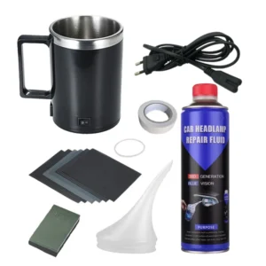 Repair Liquid Polymer Kit Car Headlight Renovation Kit Polishing Agent Scratch Remover Car Headlight Recovery Lamp Repair Kit