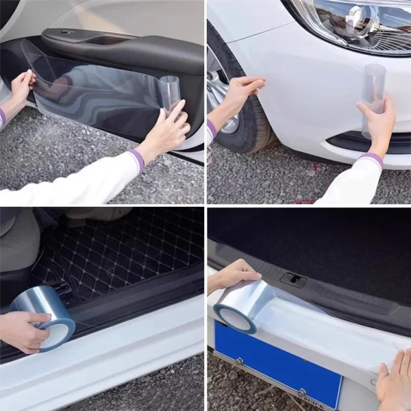 7.5mil Transparent Protective Film Car Warpping Sticker TPU PPF Car Paint Protection Film Auto Decals Car Accessories Exterior - Image 6