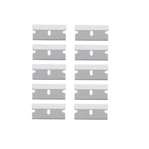 Window Glass Sticker Cleaning Razor Scraper  With Plastic Handle Blade Tool For Household Car Kitchen Wrap Glue Squeegee Remover - Image 9