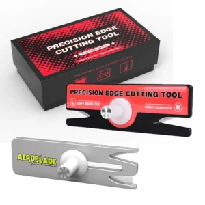 FOSHIO Carbon Fiber Protection Film Edge Cutter Precious Vinyl Wrap Film Margin Cutting Edge Trimming Knife for Left/Right Hand