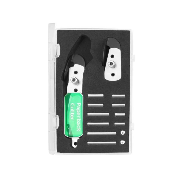 Double-Head Paperback Cutter Vinyl Cutter Window Film Squeegee Vinyl Cutting Knife Wrap Tool Window Tint Sticker Slitting Knife - Image 9