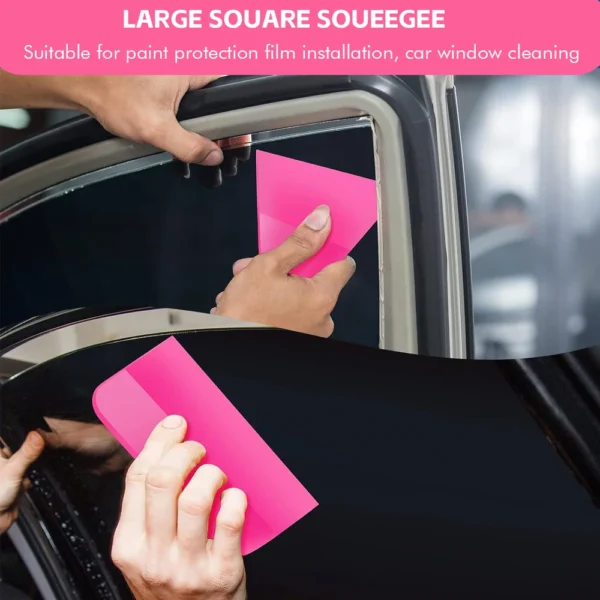 KUNAISI PPF Squeegee Tool Kit with Gift Box Soft PPF Cleaning Scraper Essential for Window Tinting, Car Film Wrapping Film Wrap - Image 3