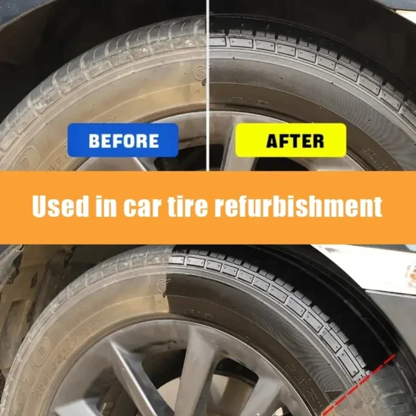 Tire Shine Coating Ultimate Armor Gloss & Long-Lasting Protection Car Tyre Refurbishing Agent Easy Application Non Greasy - Image 5