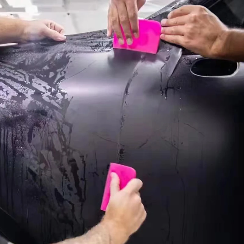 Car Tinting Tool TPU PPF Squeegee Clear Protect Film Applicator Soft Rubber Scraper Window Tint Water Wiper Glass Cleaning Tool - Image 26