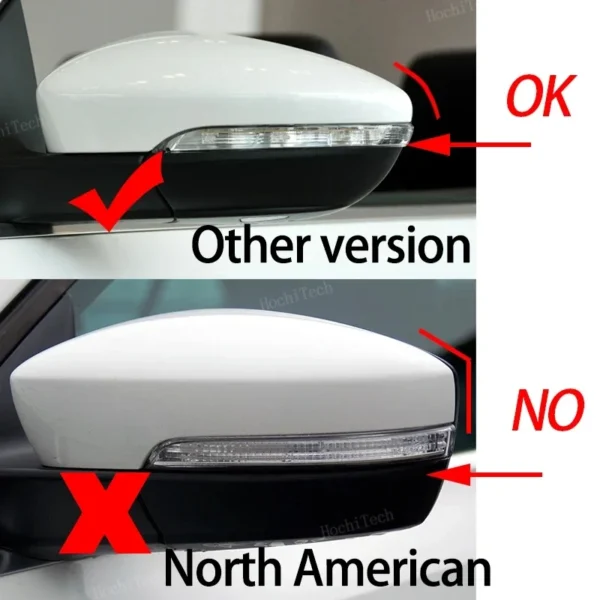 Carbon Fiber Style Black Rearview Side Mirror cover Cap for VW JETTA MK6 Volkswagen Passat B7 Scirocco Beetle CC Eos Replacement - Image 10