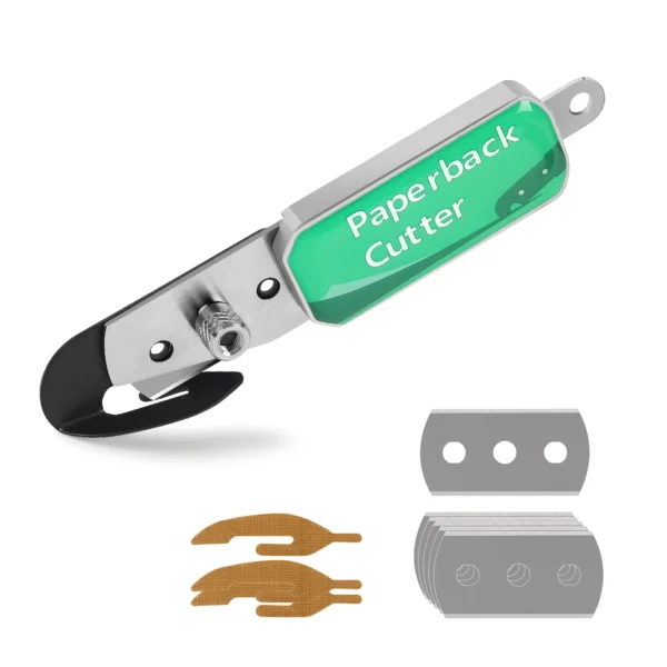 Double-Head Paperback Cutter Vinyl Cutter Window Film Squeegee Vinyl Cutting Knife Wrap Tool Window Tint Sticker Slitting Knife