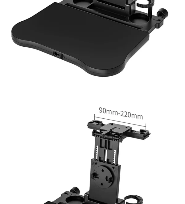 Car folding table, 360 degree rotation, suitable for SUV/sedan, with coffee stand - Bild 21